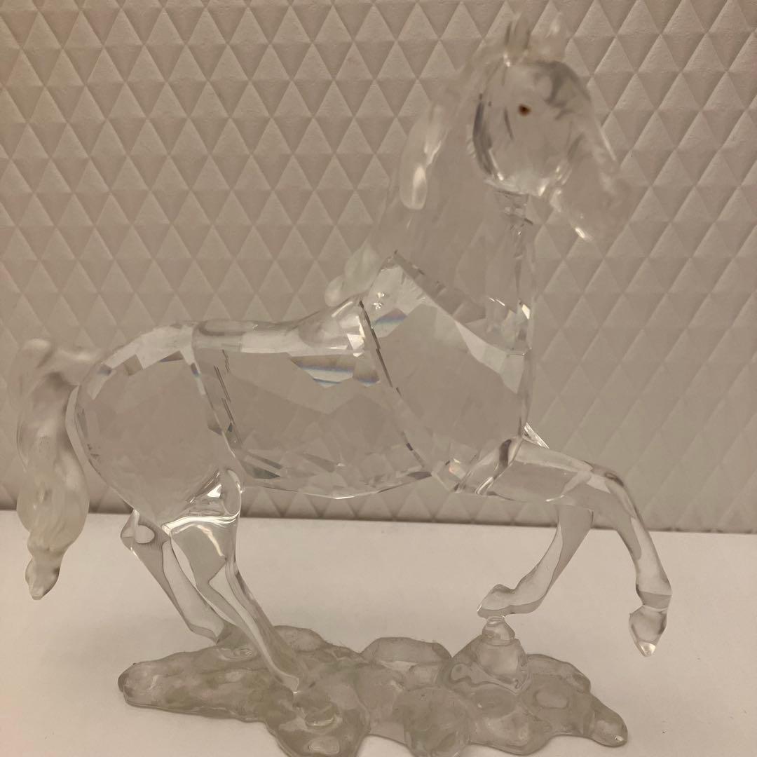 スワロフスキー SWAROVSKI 馬　ホース　スタリオン　オブジェ　置物