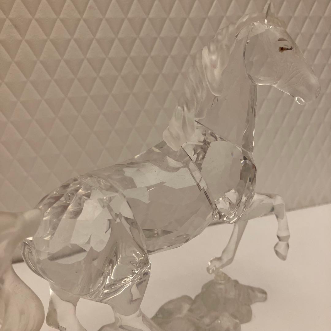 スワロフスキー SWAROVSKI 馬　ホース　スタリオン　オブジェ　置物