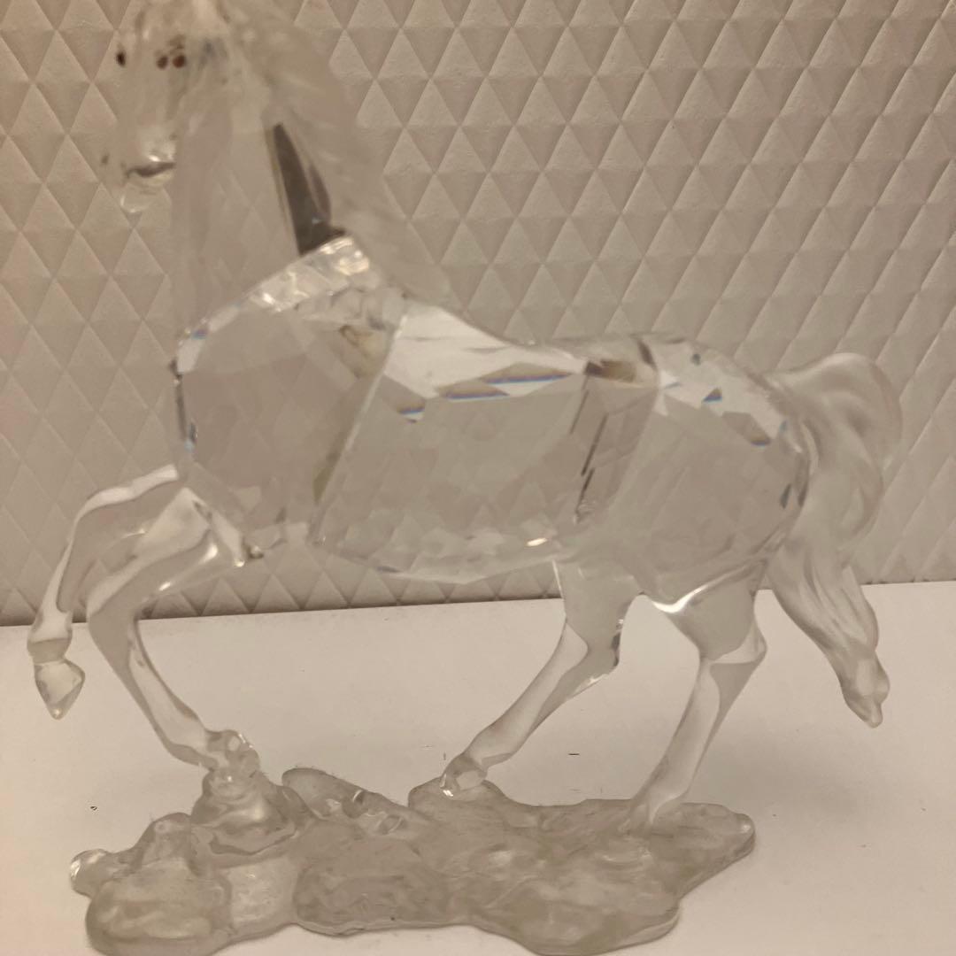 スワロフスキー SWAROVSKI 馬　ホース　スタリオン　オブジェ　置物