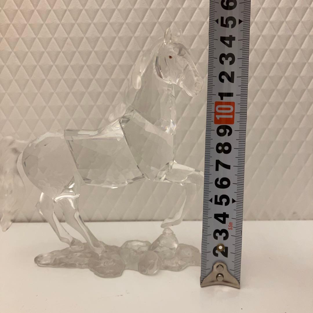 スワロフスキー SWAROVSKI 馬　ホース　スタリオン　オブジェ　置物