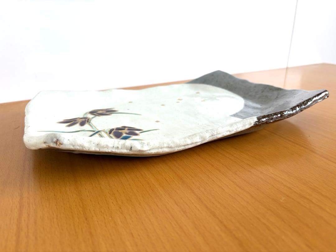 九谷焼 山岸大成 方皿(共箱付き) - メルカリ