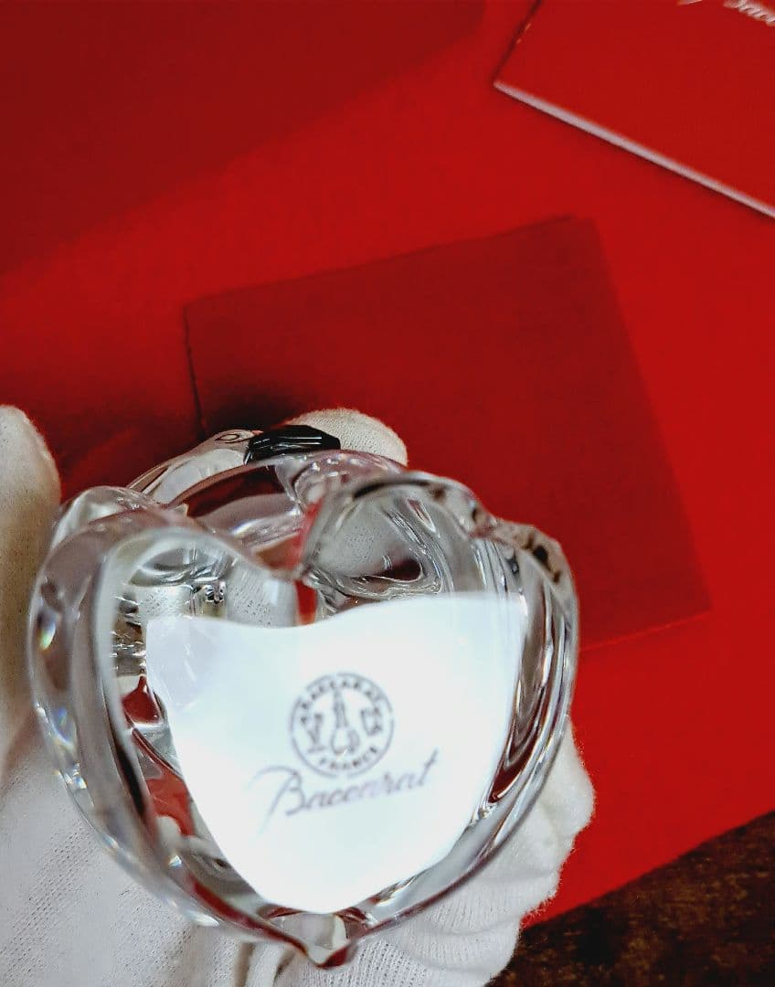 専用 バカラ まねき猫 レッドオクトゴン クリア 招き猫