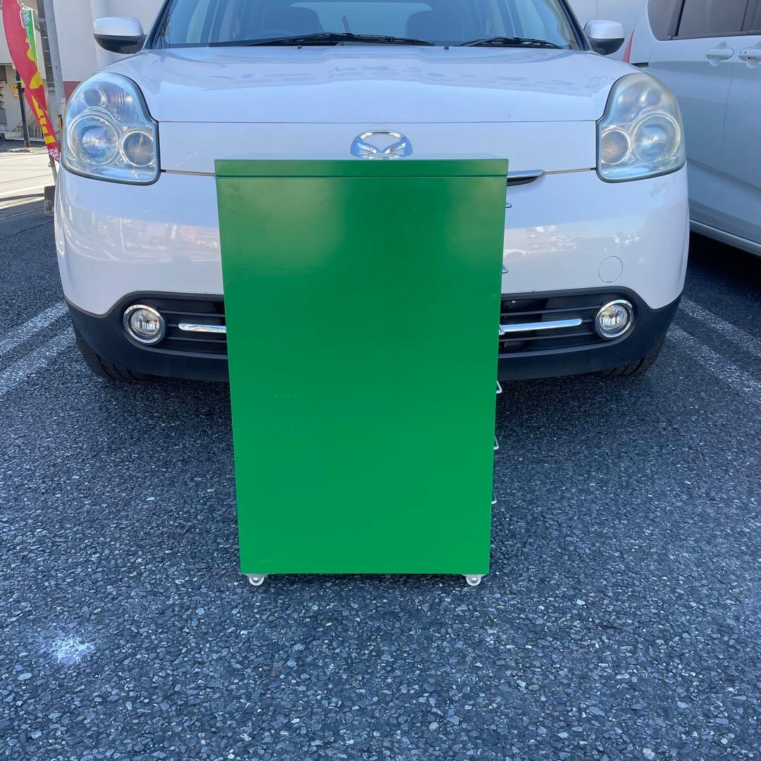 廃盤 IKEA イケア HELMER ヘルメル キャビネット チェスト グリーン