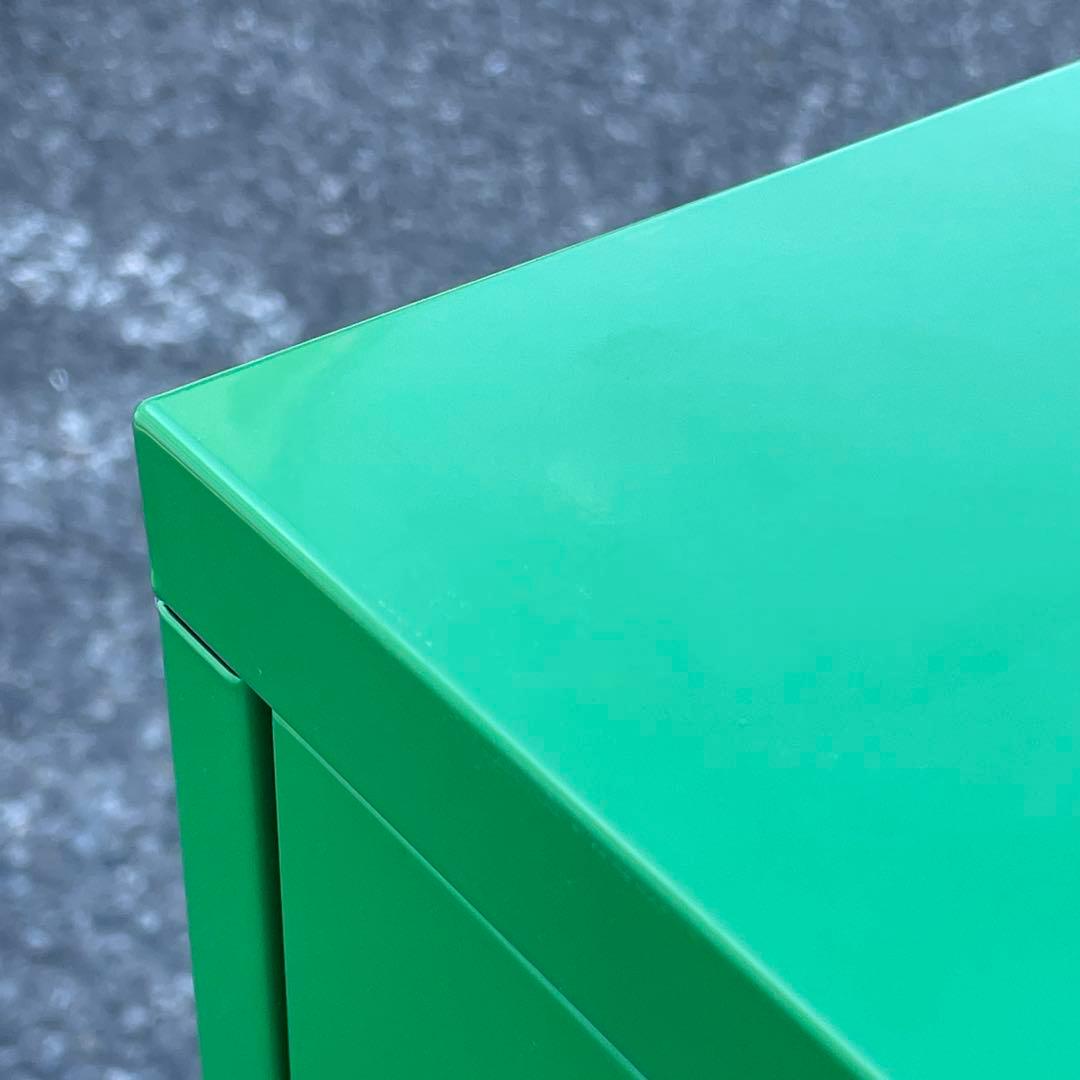 廃盤 IKEA イケア HELMER ヘルメル キャビネット チェスト グリーン