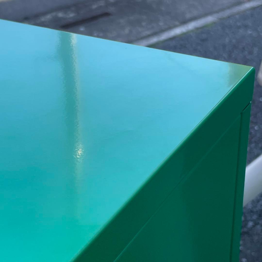 廃盤 IKEA イケア HELMER ヘルメル キャビネット チェスト グリーン