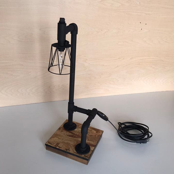 インテリア スタンド ライト パイプ 配管 OSB