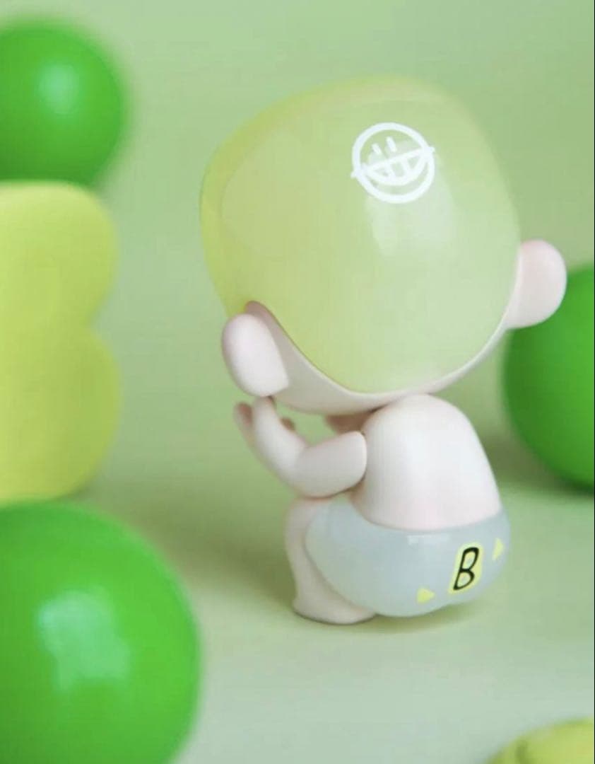 POPMART KUBO 感情の秘密-緑 限定フィギュア