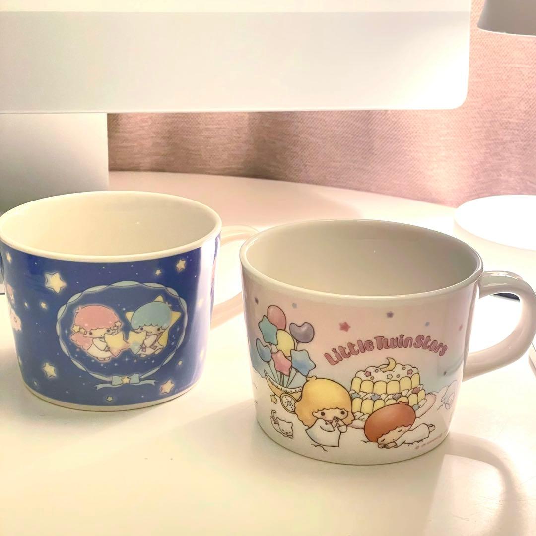 新商品】リトルツインスターズ マグカップセット キキララマグカップ