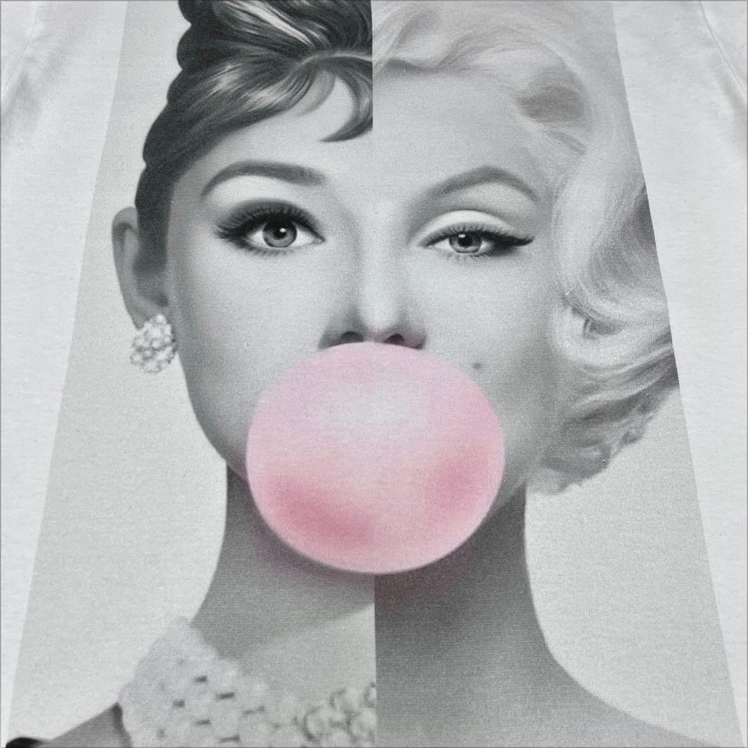 未使用 新品 オードリーヘプバーン マリリンモンロー 風船ガム ハーフ