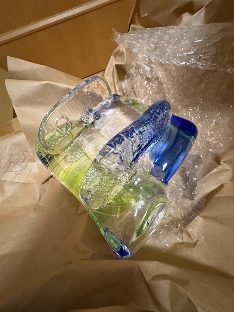 【未使用】sasamoto natsuki Glass Wall Lamp