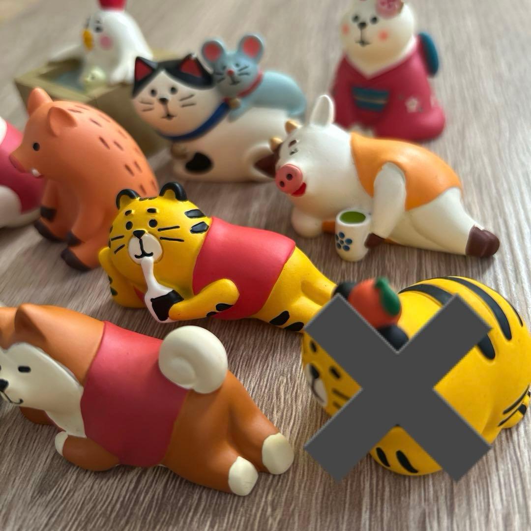 コンコンブル　干支まとめて9点