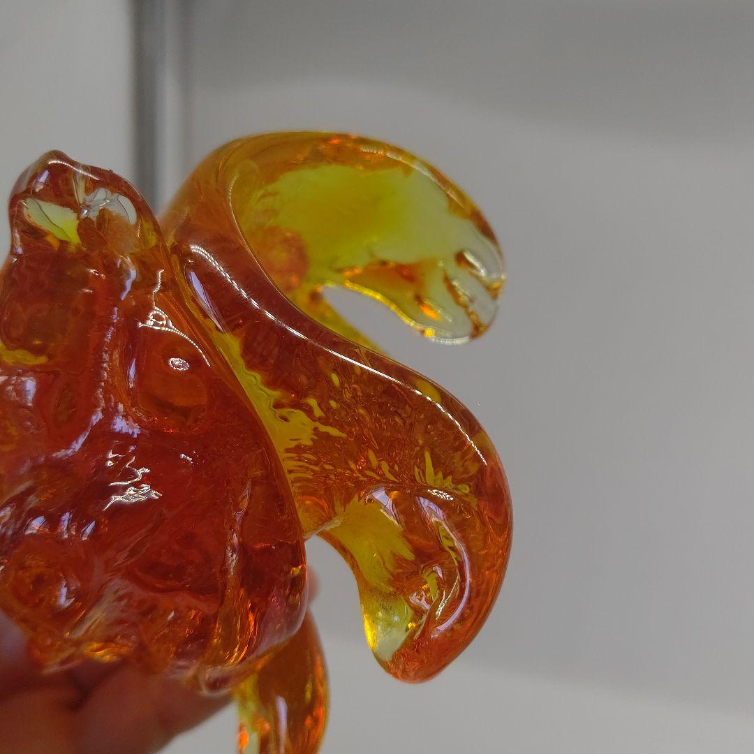 琉球ガラス 森のガラス館 シーサー ガラス置物 ガラス細工 沖縄 お土産