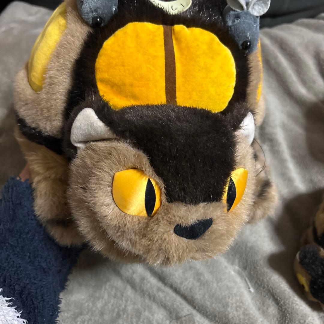 ジブリ サンアロー ネコバス ティッシュケース ぬいぐるみ トトロ