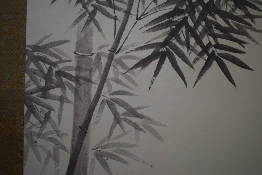 真作/独歩/軍鶏/シャモ図/鶏/干支/桐共箱付/布袋屋掛軸HI-993