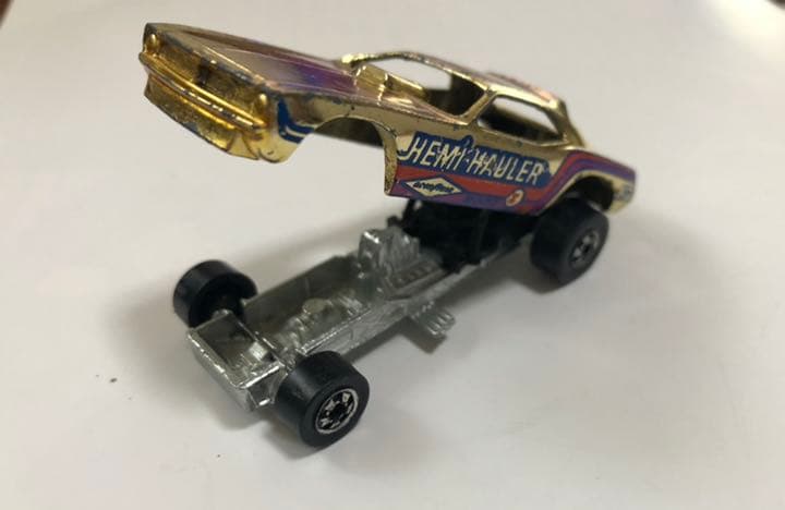 ミニカー HOT WHEELS HEMI-HAULER VINTAGE 1969 RARE