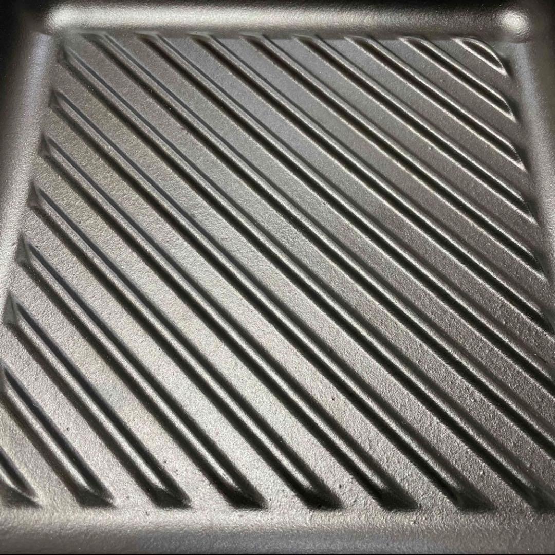 《美品》LE CREUSET スクエア グリルパン