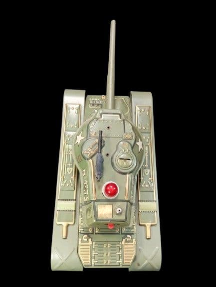 マスダヤ ブリキ 戦車 M-3512 ラジコンタンク 電動 全長40cmくらい