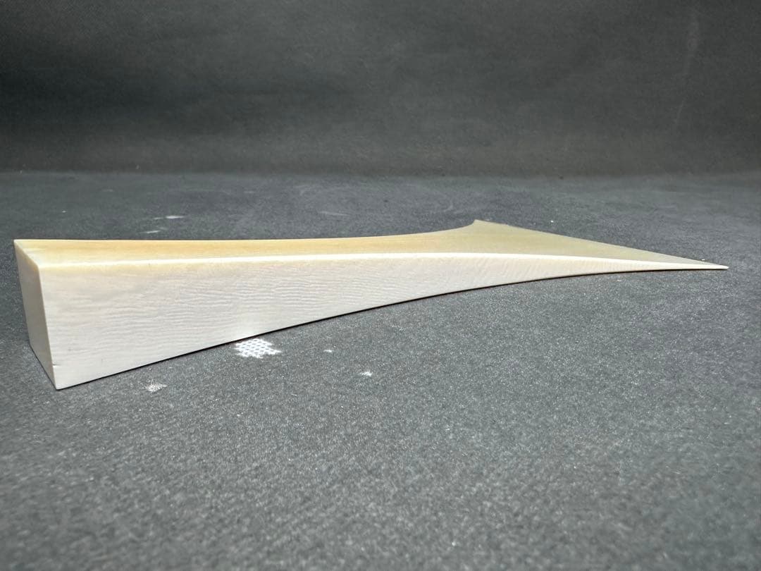 極上　三味線　撥　バチ　天然素材　和楽器　民謡　アンティーク　細密