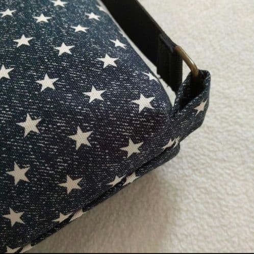 【ゴム交換可能×裏地付き】丈夫な　防災頭巾カバー 座布団タイプ