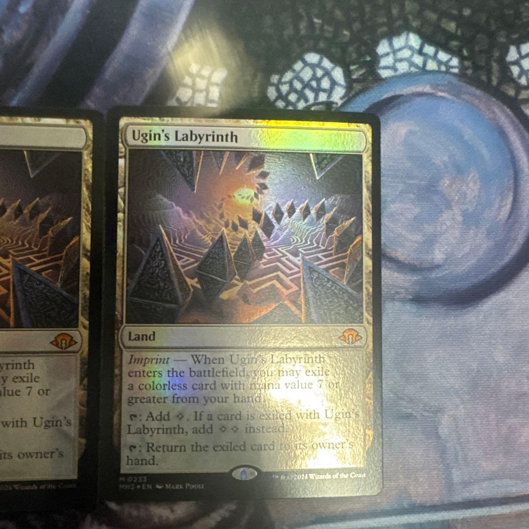 ウギンの迷宮 Ugin´s Labyrinth 4枚セット foil