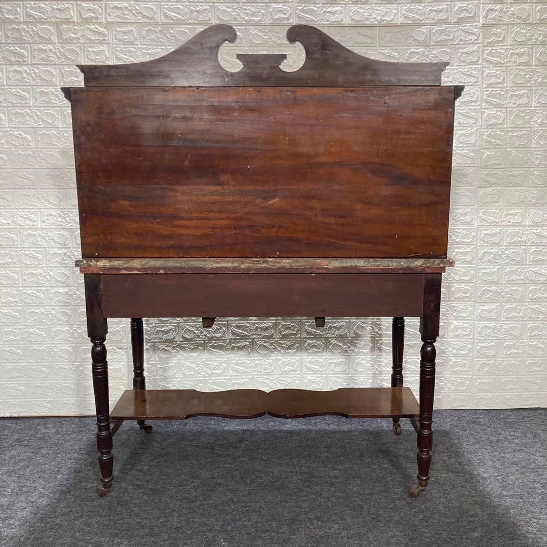 ヴィクトリアンウォッシュスタンド イギリス アンティーク 大理石 d1049