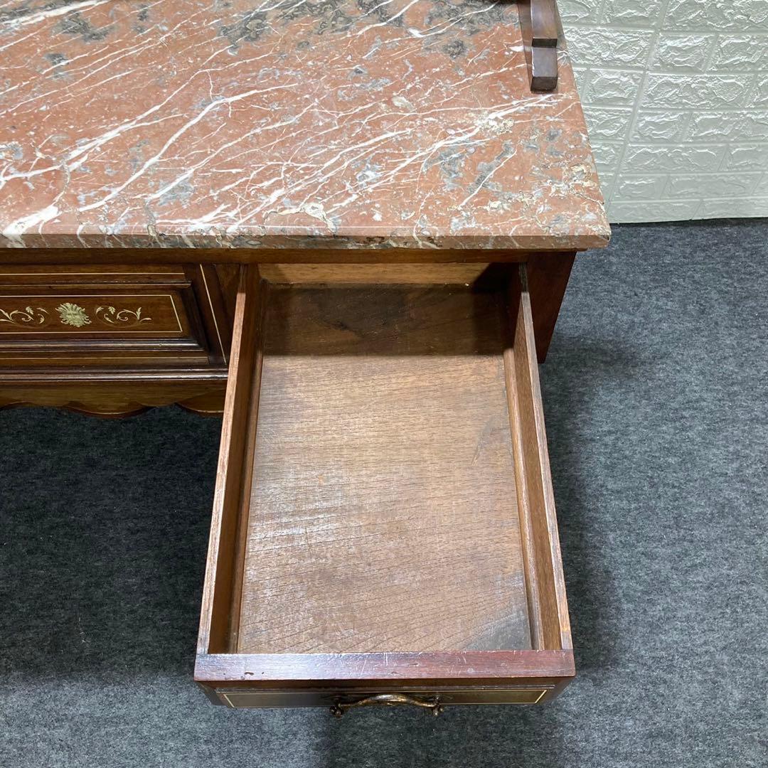 ヴィクトリアンウォッシュスタンド イギリス アンティーク 大理石 d1049