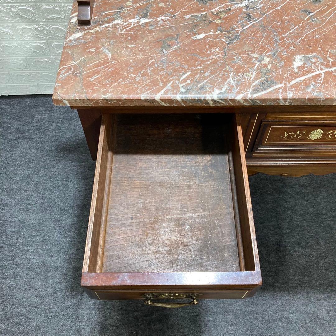 ヴィクトリアンウォッシュスタンド イギリス アンティーク 大理石 d1049