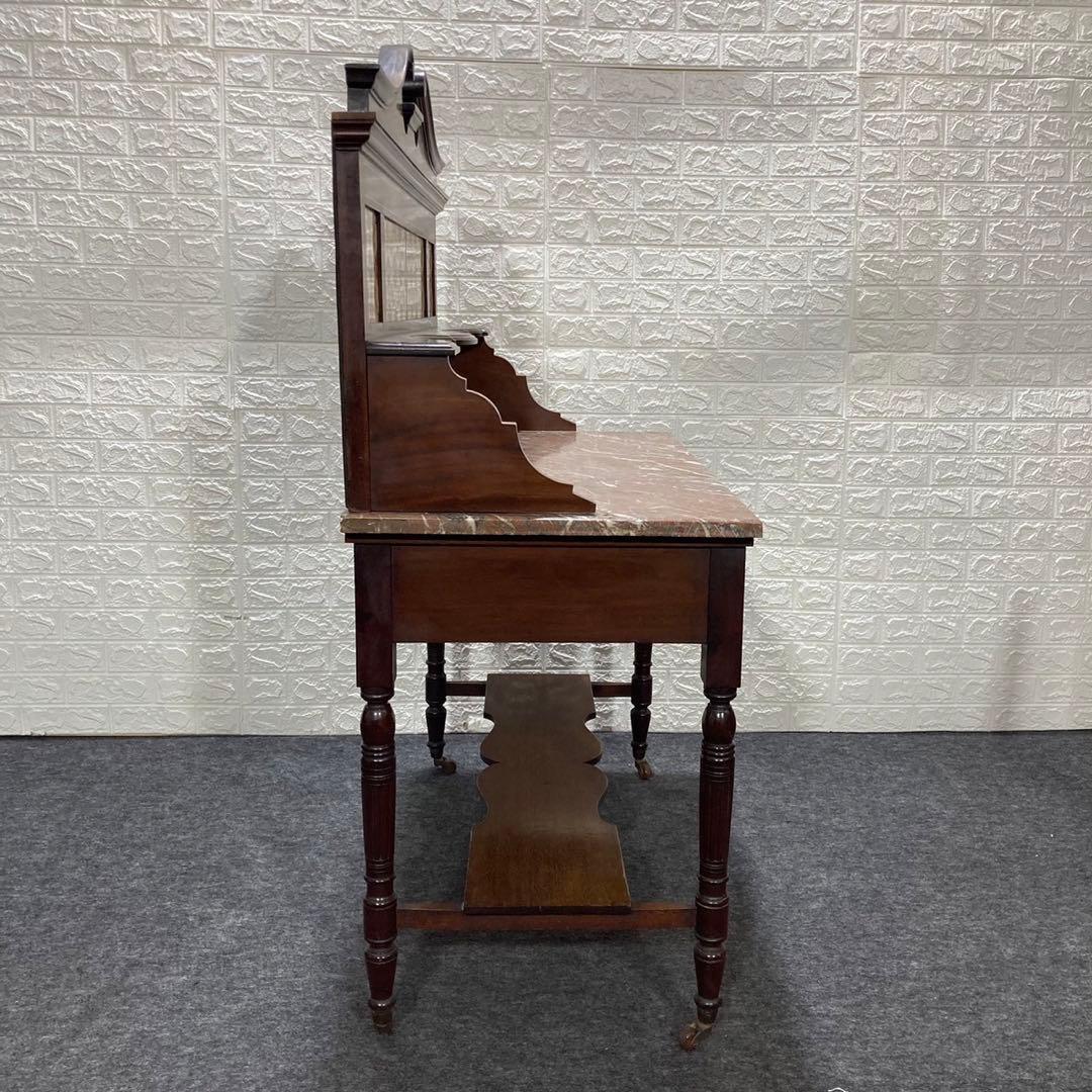 ヴィクトリアンウォッシュスタンド イギリス アンティーク 大理石 d1049