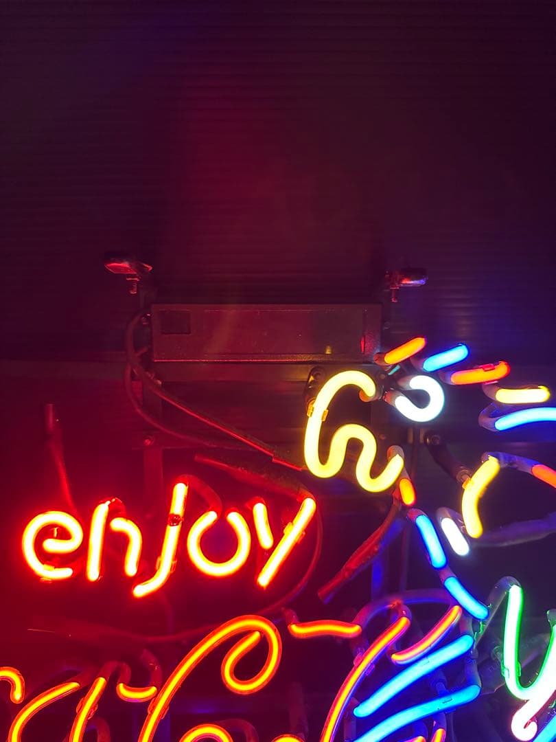 オリジナル　ネオンサイン　アメリカン　雑貨ネオン オウム　コーラ風