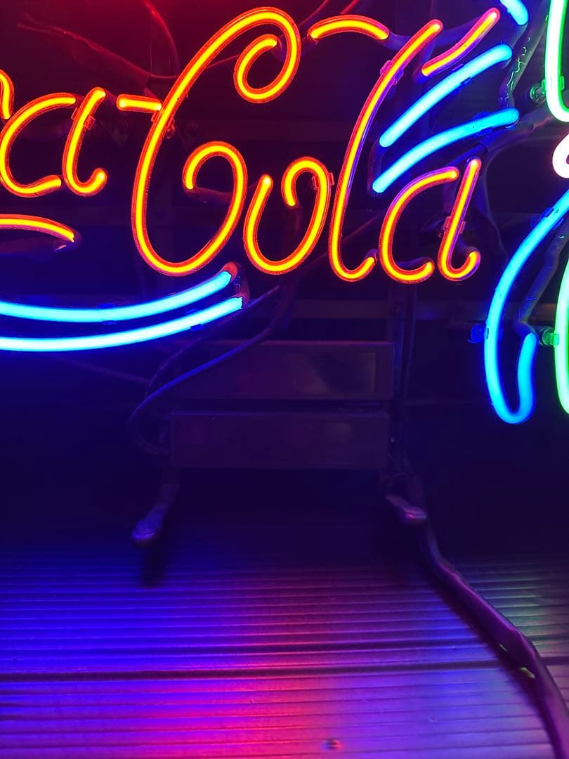 オリジナル　ネオンサイン　アメリカン　雑貨ネオン オウム　コーラ風