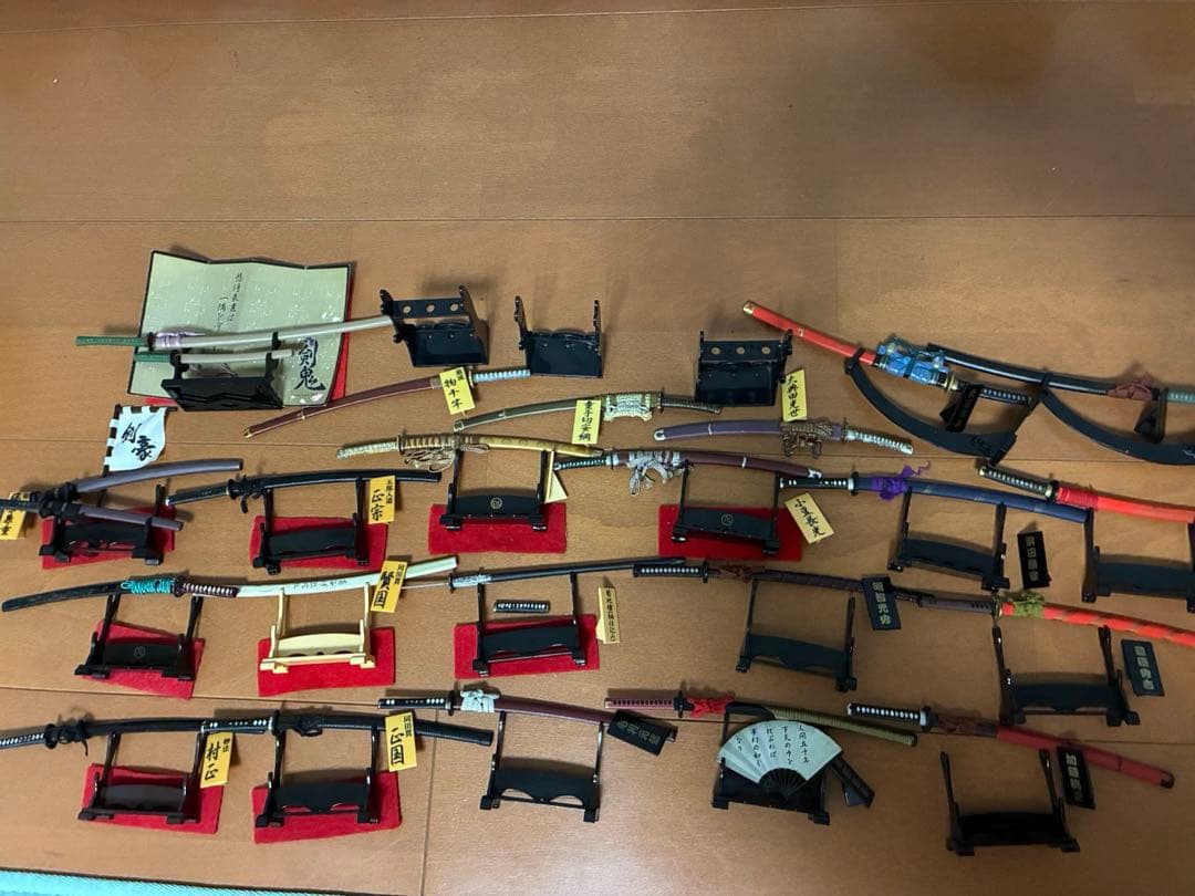 もののふ武　模造刀ミニチュア　戦国武将など