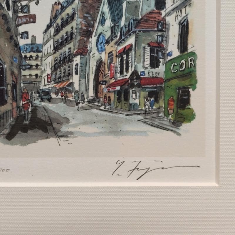 ☆藤森悠二☆「ヨーロッパ風景」ED78/300