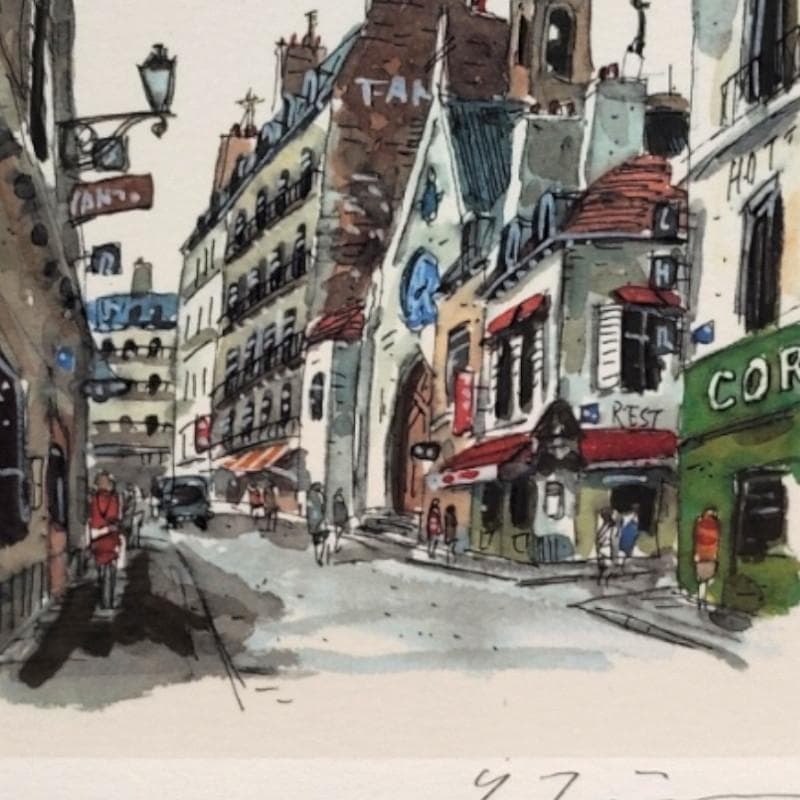 ☆藤森悠二☆「ヨーロッパ風景」ED78/300