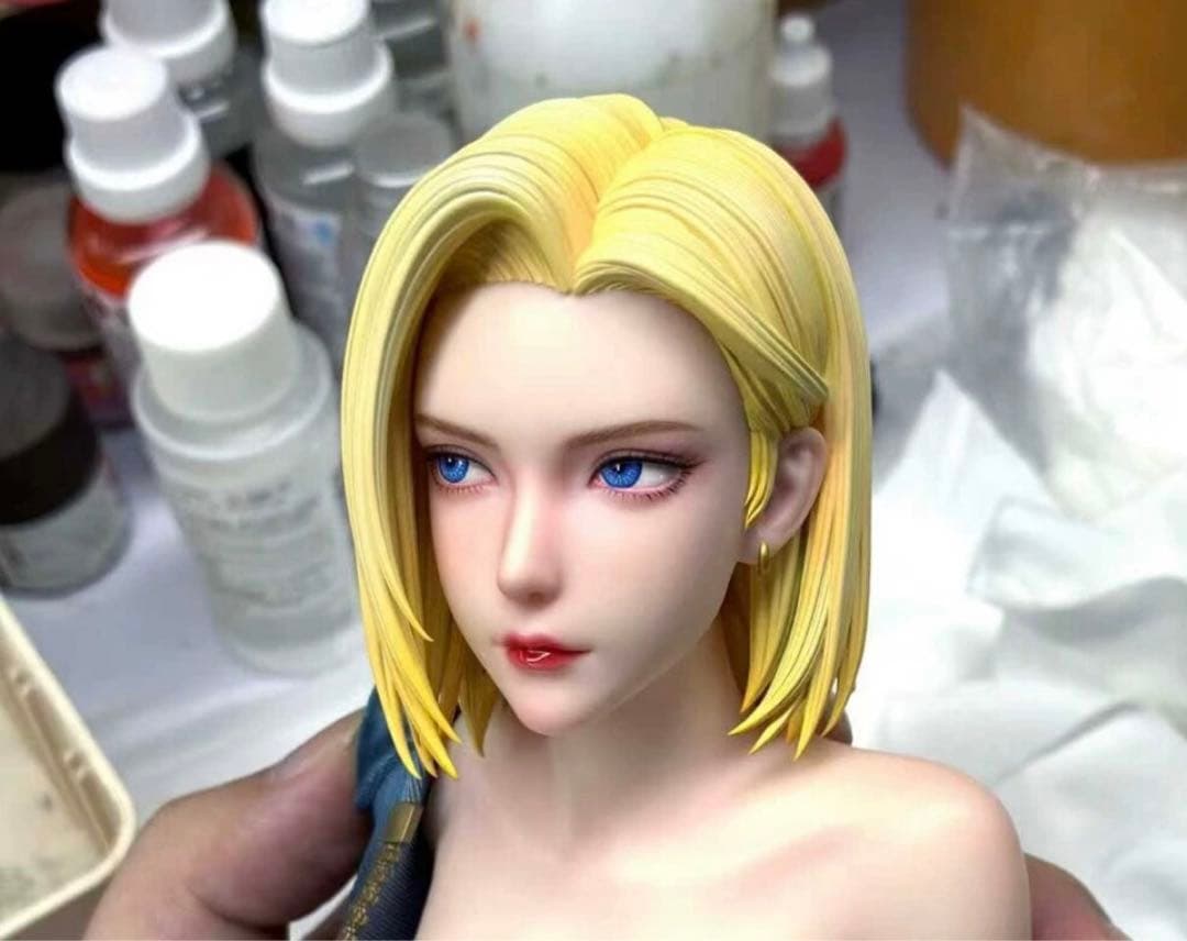 ドラゴンボール 人造人間18号 1／4スケール フィギュア ガレージキット