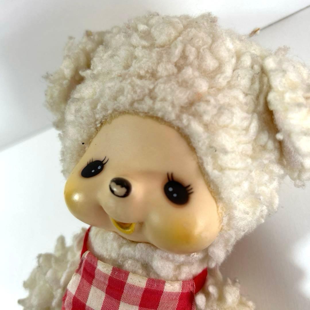 ひつじのチャム/モンチッチ/セキグチ/ヒツジ 羊 ぬいぐる/ レトロ