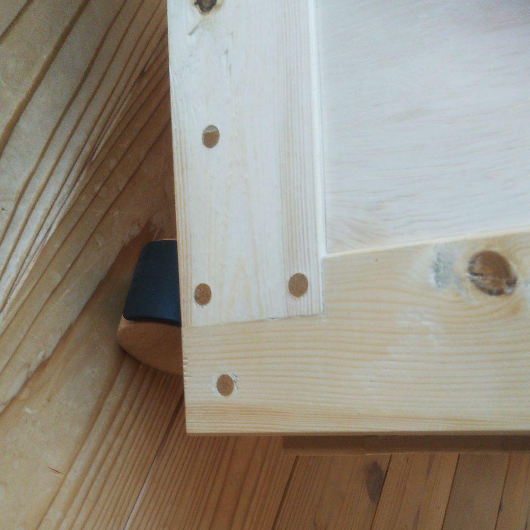 無垢の木 本棚／棚／補助机