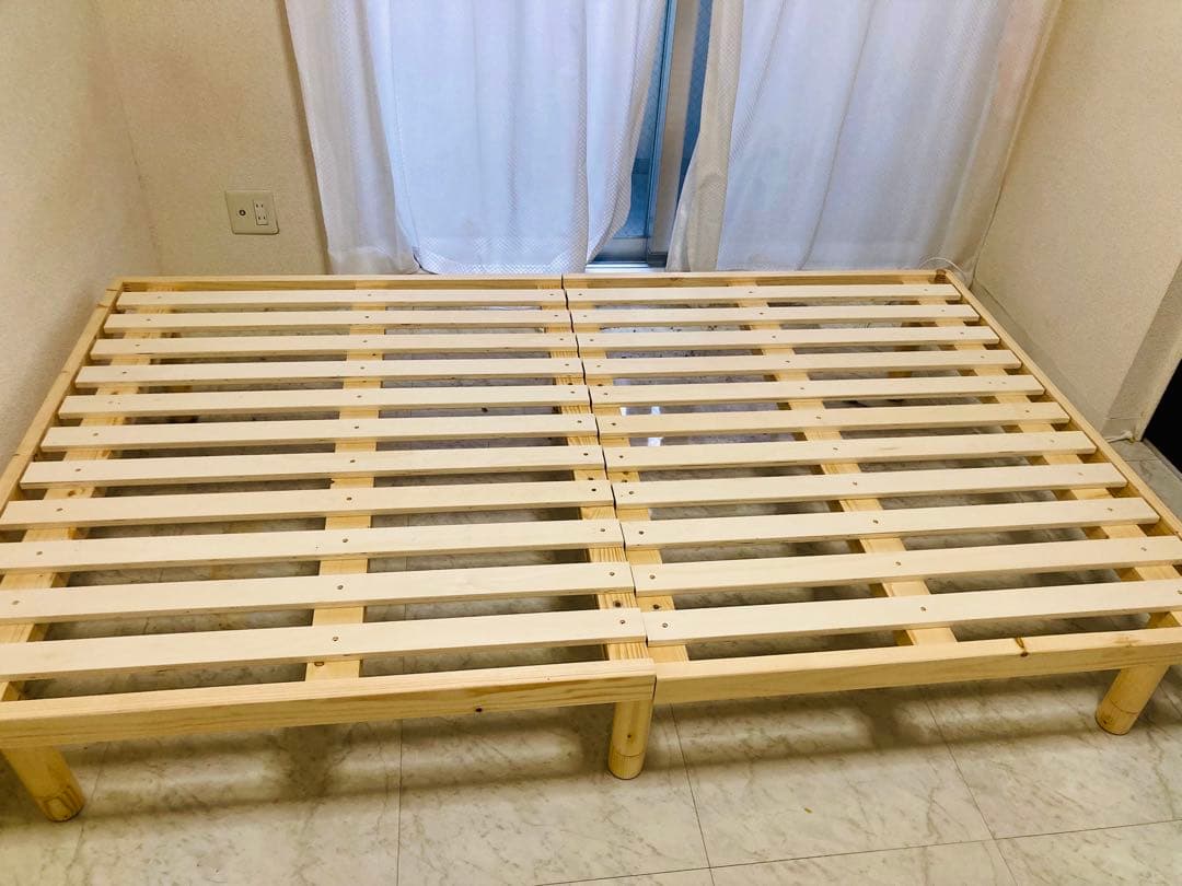 ネルコンシェルジュの木製 SDサイズ すのこベッド