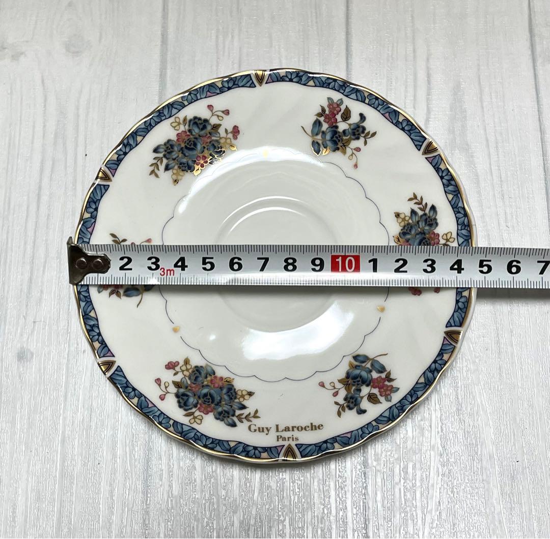 美品 Guy Laroche Paris ギラロッシュ カップ&ソーサー 2客 - メルカリ