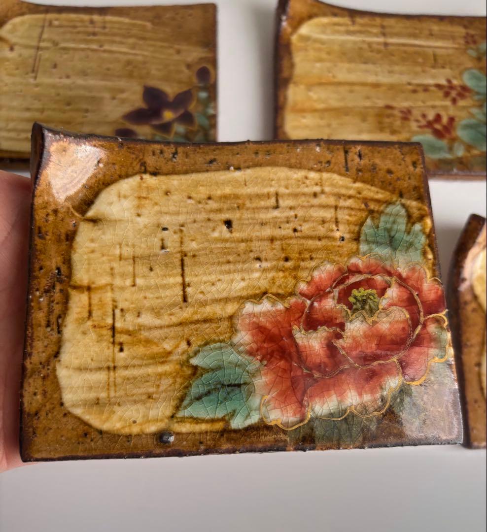 京焼 清水焼 陶葊 陶あん 菓子皿 小皿 5枚セット - メルカリ