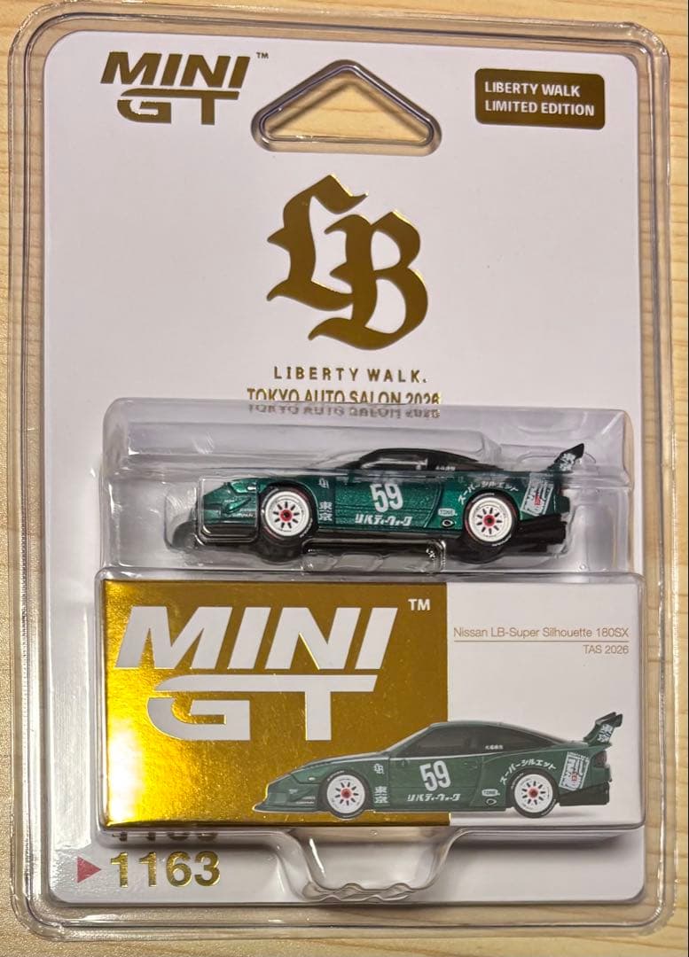 MINI GT リバティウォーク 東京オートサロン2026 180SX 限定 - メルカリ