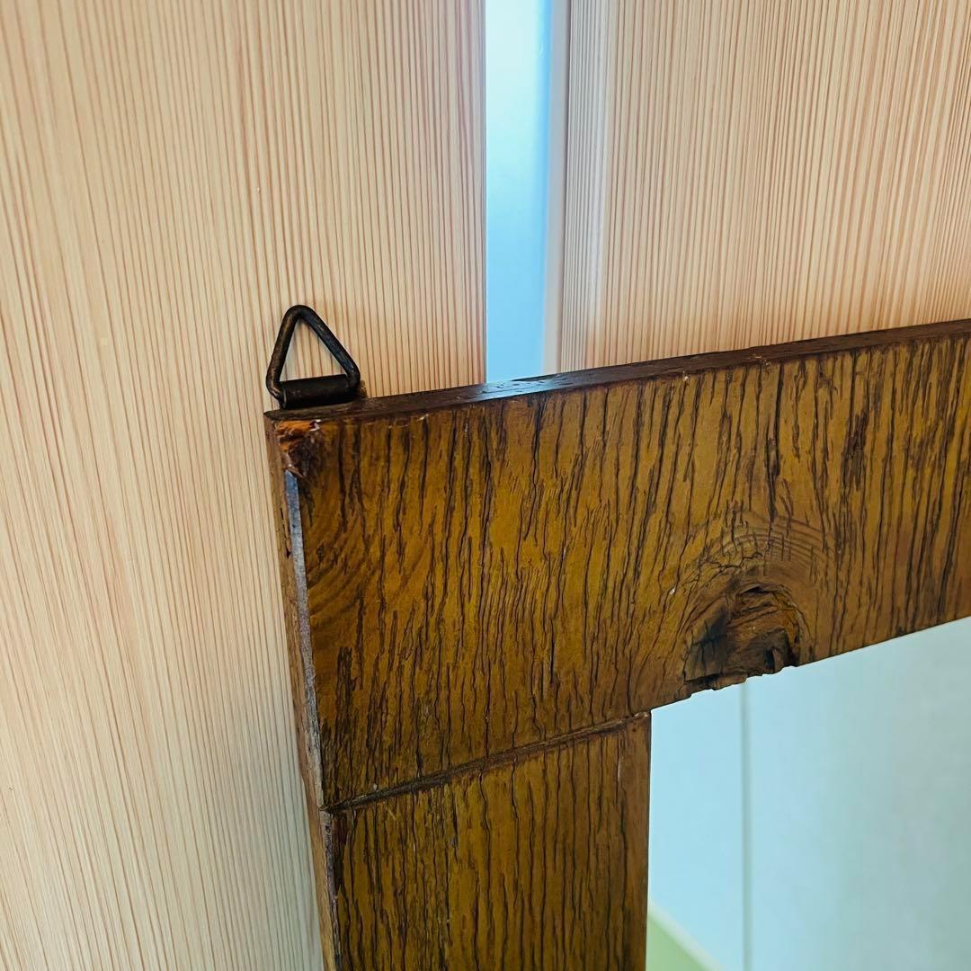 壁掛けミラー 壁掛け鏡 鏡 ミラー 姿見　スタンドミラー　古民家