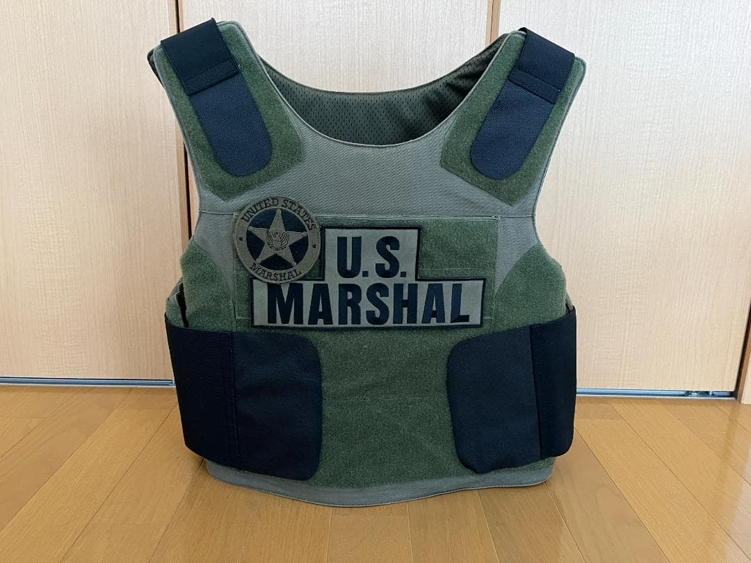 US MARSHAL ボディアーマー レプリカ ※パッチ複数付属 Shooters IMG：USマーシャルパッチセット