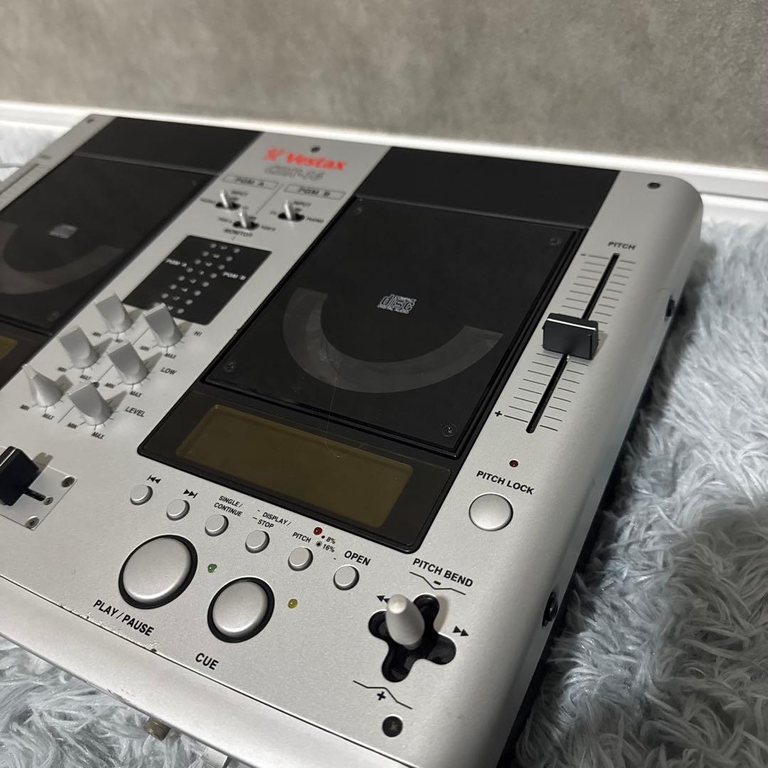 美品】VESTAX デュアルCDプレーヤー CDX-16 - メルカリ