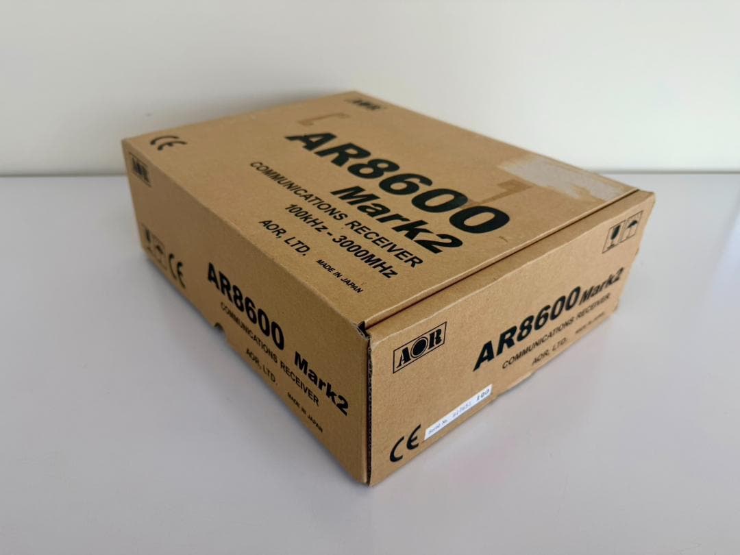 AOR 広帯域受信機 AR8600 MARK2【美品】 - メルカリ