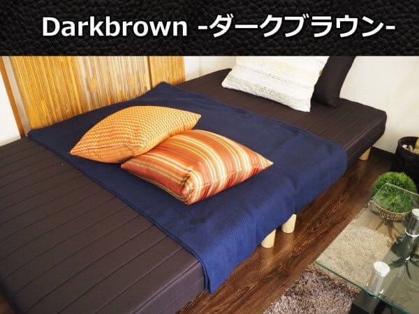 シングルベッド　脚付きマットレス