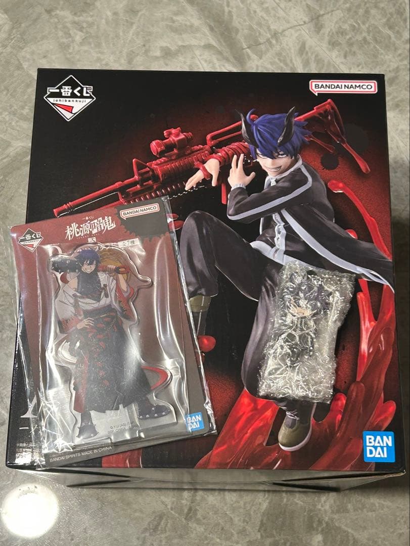 桃源暗鬼一番くじA賞フィギュアD賞アクリルスタンド F賞ラバーチャーム