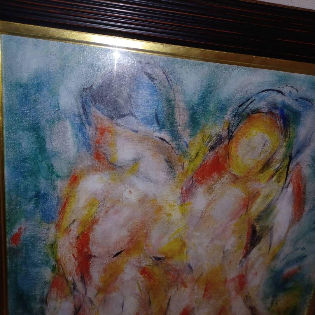 田島英昭　油絵　１０号　東京芸大