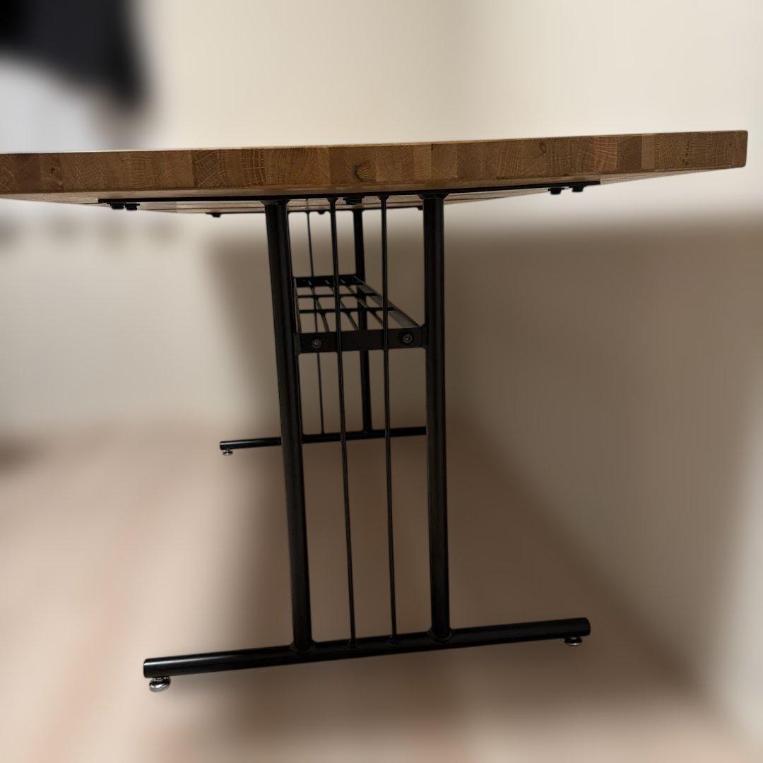 【定価約8万】クラッシュゲート グリット LDテーブル 140cm オーク材