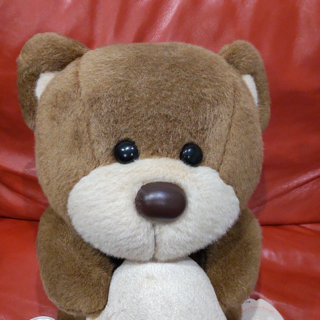 くまじろう　くまジロー　ハニートイズ 日本製　レトロ　ぬいぐるみ　タグ付き