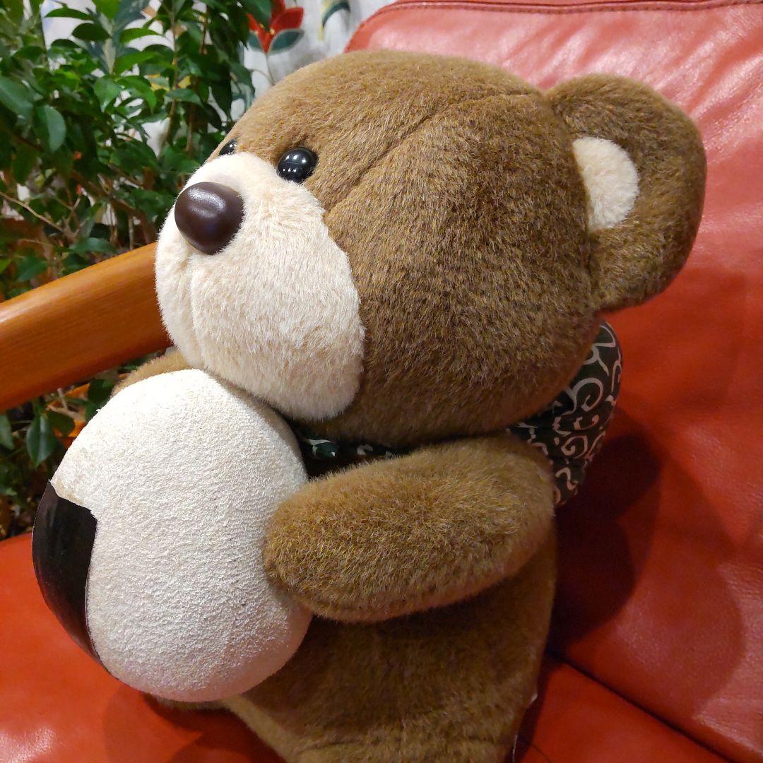 くまじろう　くまジロー　ハニートイズ 日本製　レトロ　ぬいぐるみ　タグ付き